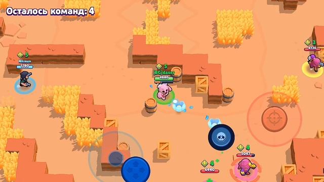 Играю за девушку Спайка Сакуру в Brawl stars [Brawl games] смотреть онлайн
