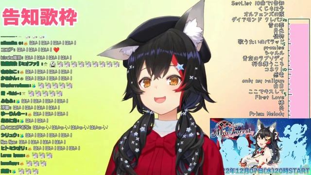 【ホロライブ/大神ミオ】Prism Melody【歌枠配信切り抜き#48-2022/12/02】