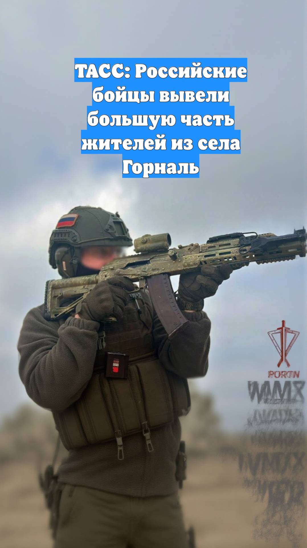 ТАСС: Российские бойцы вывели большую часть жителей из села Горналь