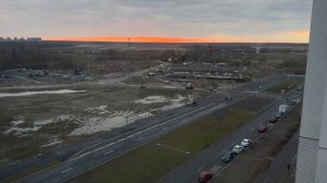 красочное окончание дня