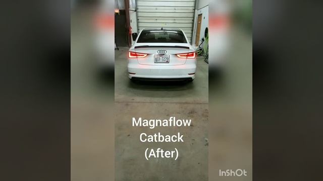 Audi a3 magnaflow catback exhaust смотреть онлайн