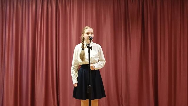 Кулакова Василиса ДШИ "Мечта". Отрывок из рассказа Сергея Алексеева "Брестская крепость" смотреть онлайн