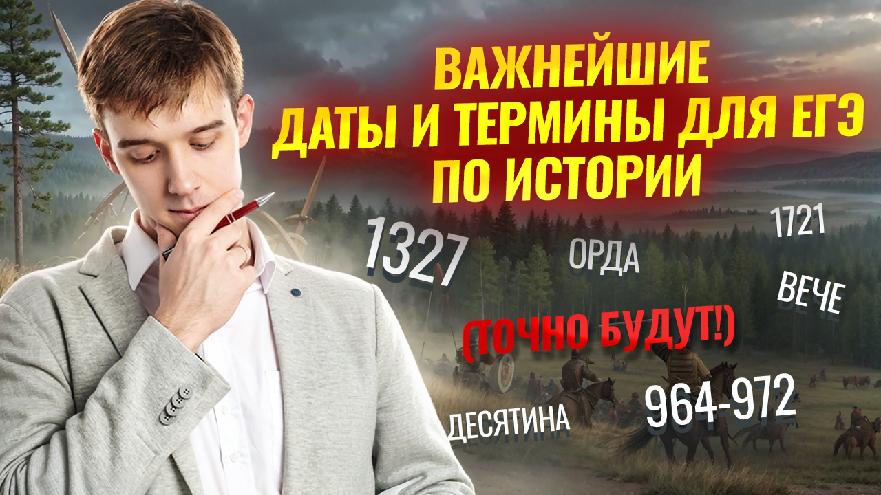 Даты и термины, которые ТОЧНО будут на ЕГЭ по Истории I Умскул