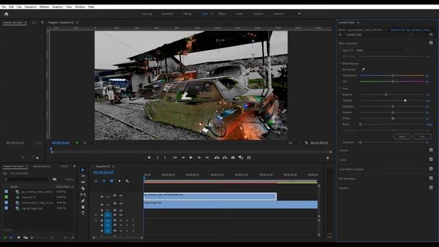 Belajar Efek Luma Key Adobe Premiere Pro смотреть онлайн