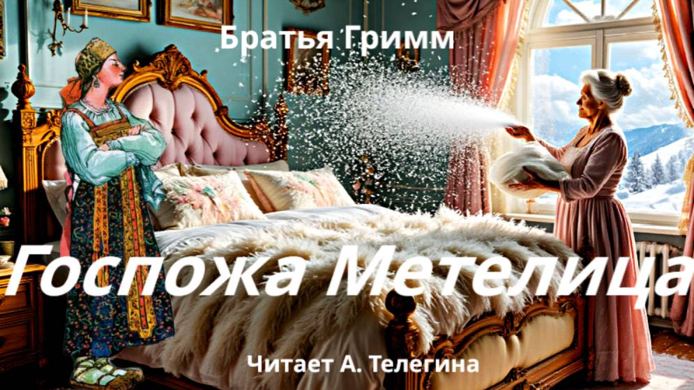 Госпожа Метелица. Аудио с картинками.
