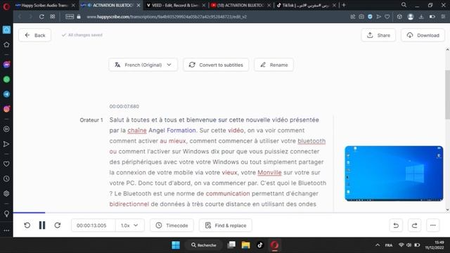 Transcription audio en texte : les logiciels gratuits