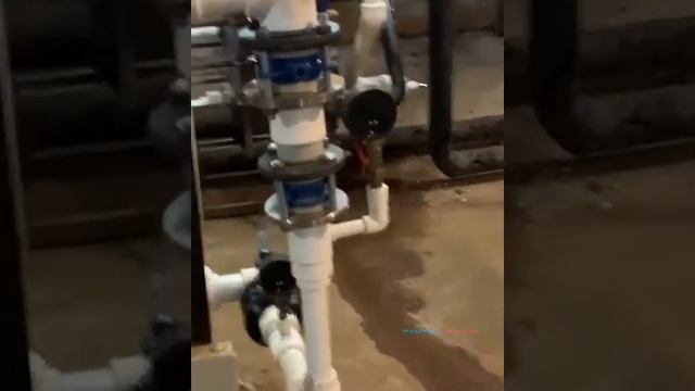 Замена труб узла ввода и замена труб ТСЖ. Белинского, 64