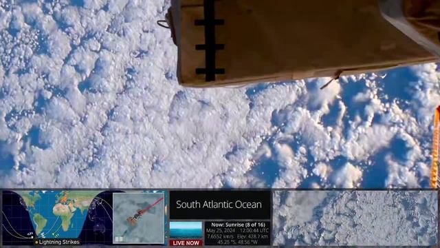 NASA Live Stream of Earth HD camera [05-25-2024] - Daily Time Lapse #timelapse #nasa #iss