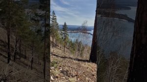 Прогулка до зимовья, город Братск, остров Тенга, река Ангара, апрель 2025