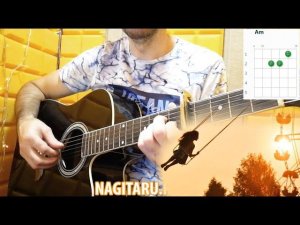 Как играть песню "КРЫЛАТЫЕ КАЧЕЛИ". Аккорды в Am, разбор на гитаре