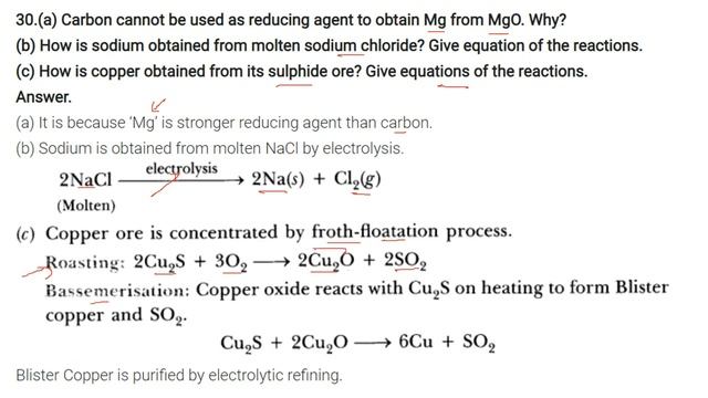 Class 10 Science Board and Important Questions CHAPTER 3 Metals and Non Metals FULL