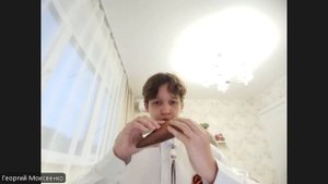 «Синий платочек» (Е. Петерсбурский ) на окарине