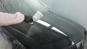 Покраска капота М+М и багажника часть 6