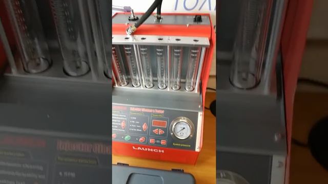Launch CNC 602 установка для тестирования и очистки форсунок, обзор и комплектация смотреть онлайн