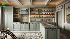 Кухня в фисташковом цвете и идеи оформления для вдохновения (14)