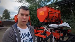 Техспецкомплект отгрузка #сеялок СКП из Омска.