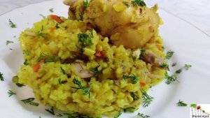 Ужин без хлопот - курица с рисом и карри в мультиварке. Простое и вкусное блюдо