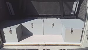 Буханка автодом, изготовление ящичков