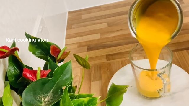 யாழ்பாணத்து முறையில் கோடை கால மாம்பழ குளிர்பானம் /Rich Mango Shake Home made summer drink. смотреть онлайн