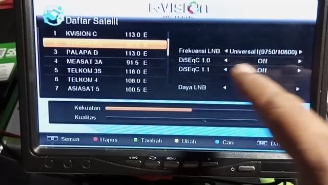 KVISION HILANG SIARAN INI DIA TRANSPONDER GRATIS TANPA BELI PAKET Part 3 смотреть онлайн