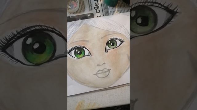 Закрашивание кожи лица смотреть онлайн