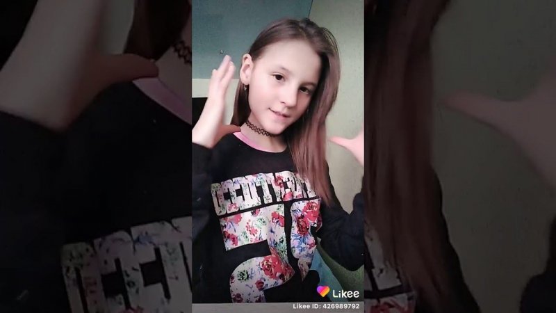Внучка в likee