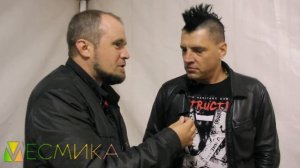 Интервью с лидером группы Бригадный подряд Анатолием Скляренко на Нашествии 2016