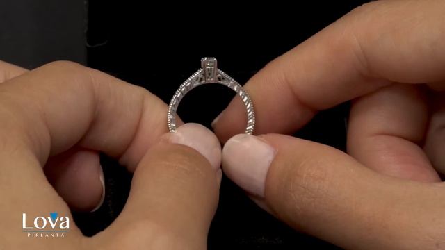 Lova Pırlanta - 0,20 Karat Pırlanta Tektaş Yüzük - 1080001 смотреть онлайн