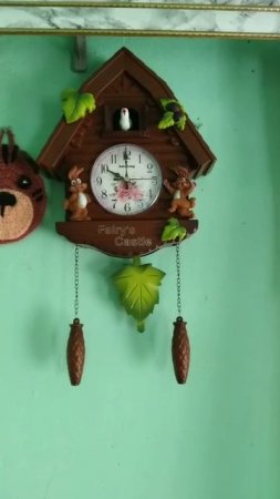 Дочка купила интересные настенные часы с кукушкой, раньше как у бабушки!