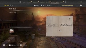 Baptism Of Poland Safe Code Dying Light 2