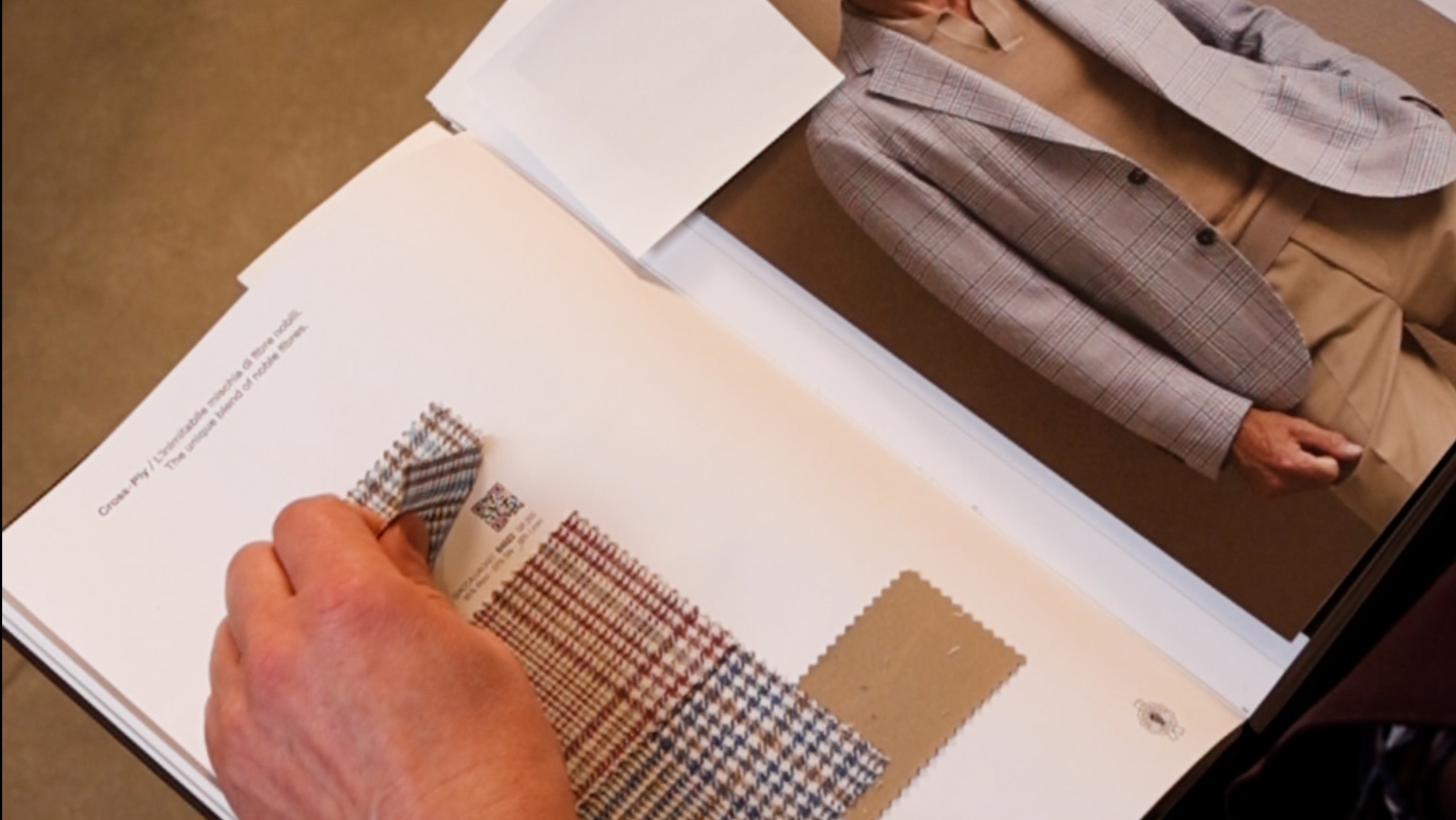 Обзор новых тканей Ermenegildo Zegna: каталог ANTEPRIMA весна-лето 2025.