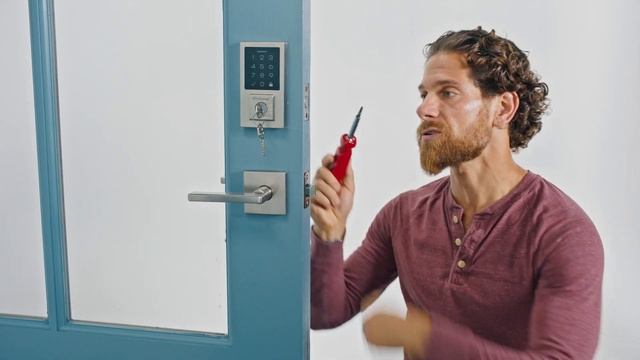 SmartCode™ 270 touchpad electronic deadbolt Installation Video