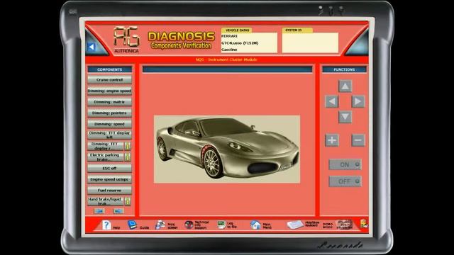 Diagnosis FERRARI GTC4 Lusso