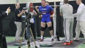 Estonian Powerlifting Championships 2014 Erkki Hirsnik 320 kg squat