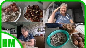 14 апреля. Вкусный завтрак. Работа в рассаднике. Приготовила еду.