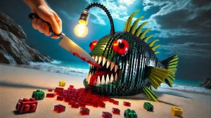 ОХОТА НА ГИГАНТСКОГО МОРСКОГО ОКУНЯ УДИЛЬЩИКА | МУЛЬТФИЛЬМЫ ДЛЯ ДЕТЕЙ