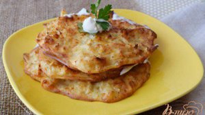 Капустные оладьи