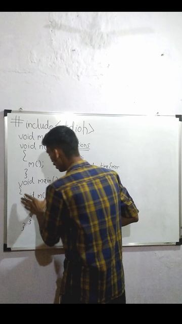 C Programming IMP Question Local Scope Function Type