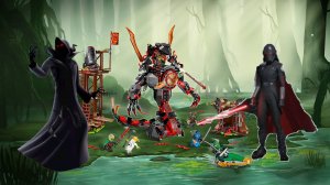 МАСТЕР ТЕНЕЙ собирает набор LEGO NINJAGO Железные удары судьбы