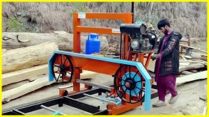 Изготовление пилорамы, как это делают в Пакистане!