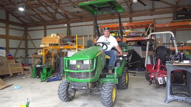 Deere 1025R vs Kubota BX Round #2 of 8 Mower Deck