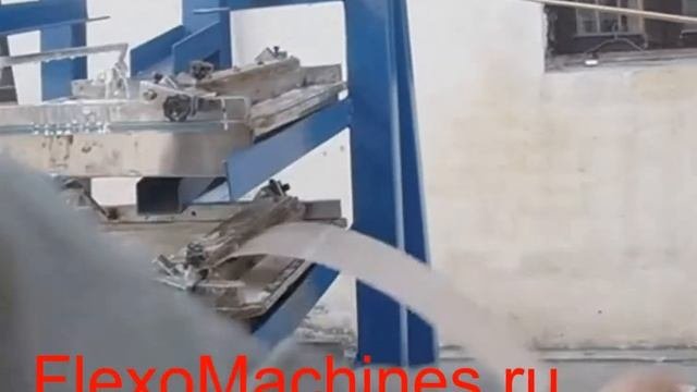 Машина для навивки картонных втулок, шпулей, туб и картонных барабанов - процесс заправки бумаги -3