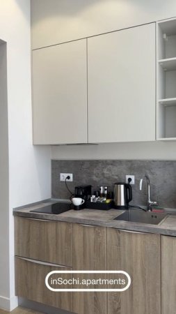 Апартаменты в центре Сочи inSochi. Студия N550 с видом во двор