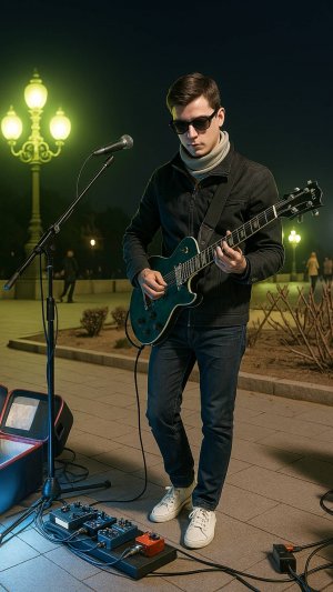 Дмитрий @musicant1 Музыка под Небом Ночи в Ялте