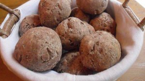 Булочки с льняной мукой