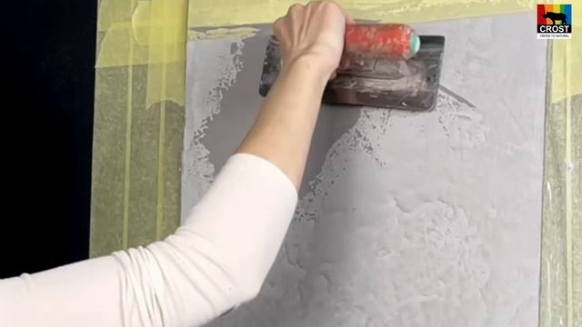 Фактура мрамора из декоративной штукатурки на извести