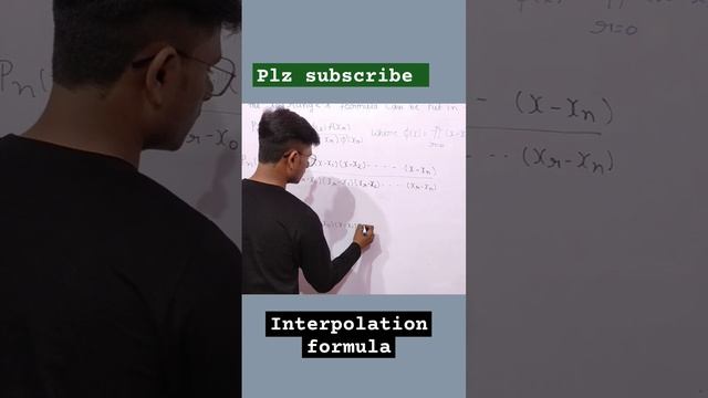 Lagrange interpolation formula | numerical analysis bsc 3rd year |bsc