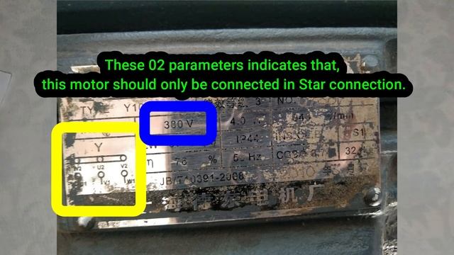 Star delta connection of 03 phase induction motor, in Urdu/Hindi.