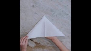 Как сложить салфетки в форму Шатра?