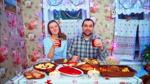 НОВЫЙ ГОД В УРАЛЬСКОЙ ГЛУБИНКЕ ｜ ПРАЗДНИЧНЫЙ СТОЛ В РУССКИХ ТРАДИЦИЯХ